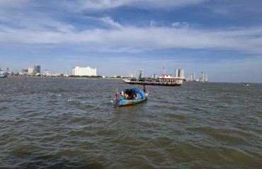Boat in the Tonle Sab River