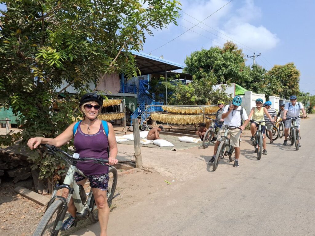 Explore local villages in Cambodia with our eBike cycling tour package.