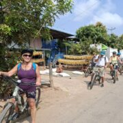 Explore local villages in Cambodia with our eBike cycling tour package.